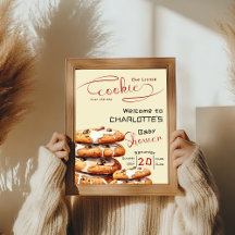Bienvenida al Baby Shower de la Galletita Adorable