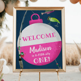 Póster Bienvenida al cumpleaños de un aliado de O-FISH, p