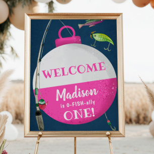 Póster Bienvenida al cumpleaños de un aliado de O-FISH, p