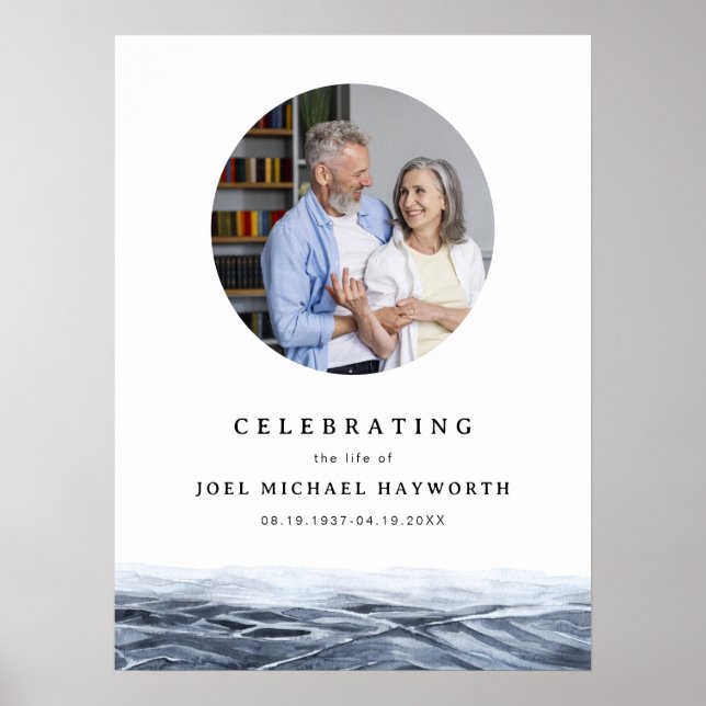 Póster Bienvenida al funicular de la foto de JOEL sobre e (Frente)