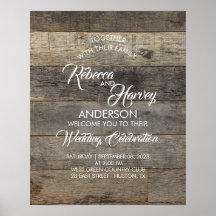bienvenida boda del granero de madera del país occ