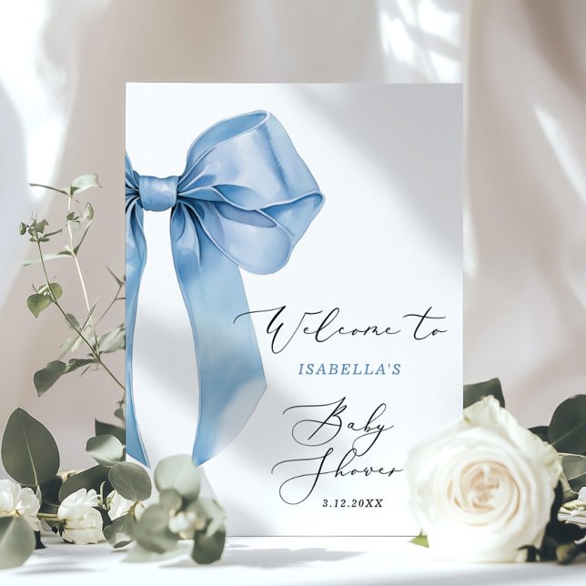 Póster Bienvenida de Bow Azul (Subido por el creador)