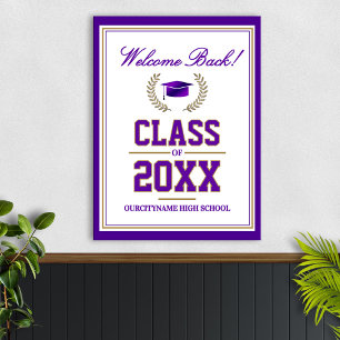 Póster Bienvenida de Reunión de Clase de Colores del Cole