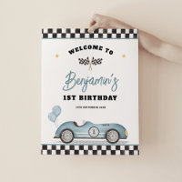 Bienvenida De Un Cumpleaños Para El Auto De La Raz