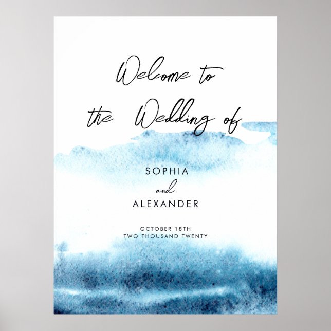 Póster Bienvenida el Rótulo de los tableros de espuma bod (Frente)