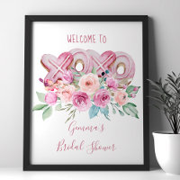 Bienvenida floral a las cookies rosas XOXO
