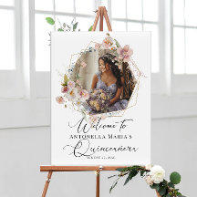 Bienvenida fotográfica de Calligraphy Quinceanera