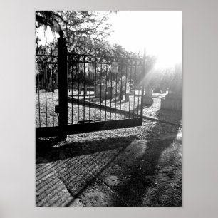 Póster Bienvenida grave