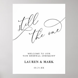 Póster Bienvenida Renovación de Votos Matrimoniales Still