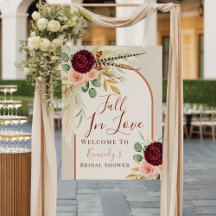 Bienvenidas, Lluvia de Amor, Bridal Shower Floral