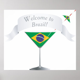Póster Bienvenido a Brasil