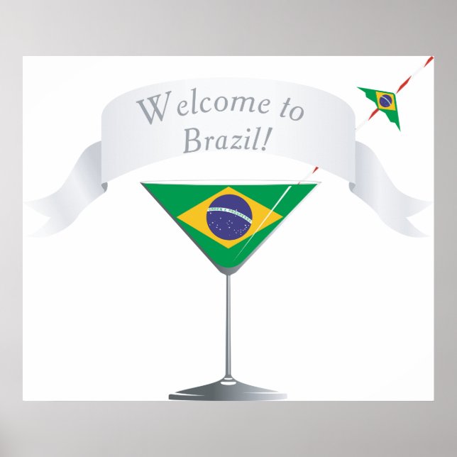 Póster Bienvenido a Brasil (Frente)