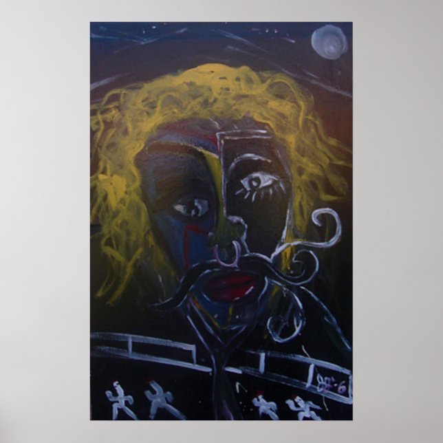 PÓSTER BIENVENIDO A DARKVILLE (Frente)