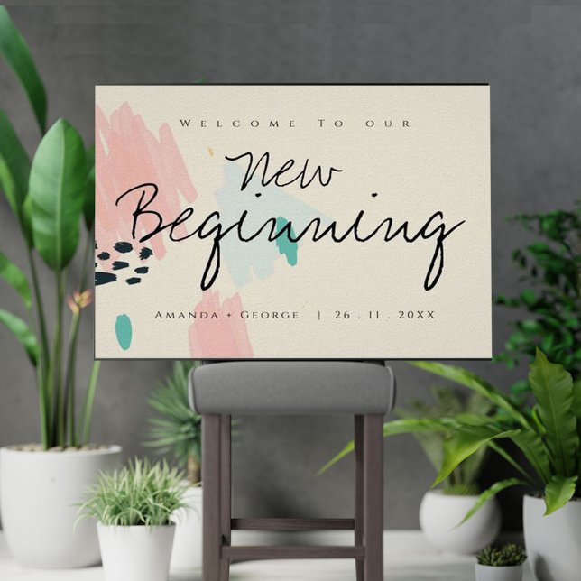 Póster Bienvenido a nuestro nuevo Boda principiante (Subido por el creador)
