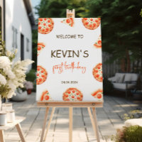 Bienvenido a Pizza Fiesta Signo de bienvenida Pizz