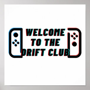 Póster Bienvenido Al Club De Drift