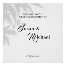 Bienvenido al Rótulo de recepción de nuestra boda