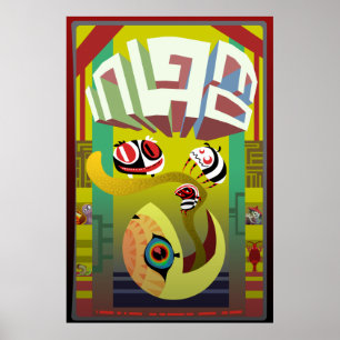 Póster Bienvenido al Show