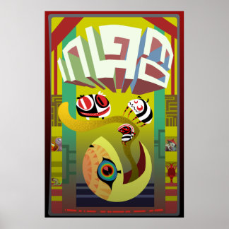 Póster Bienvenido al Show