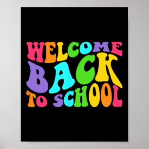 Póster Bienvenido Byck Al Colegio 1er Día De Colegio Estu