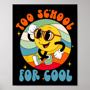 Póster Bienvenido Byck Al Colegio Cara De Sonrisa Demasia