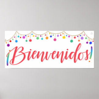Póster Bienvenidos