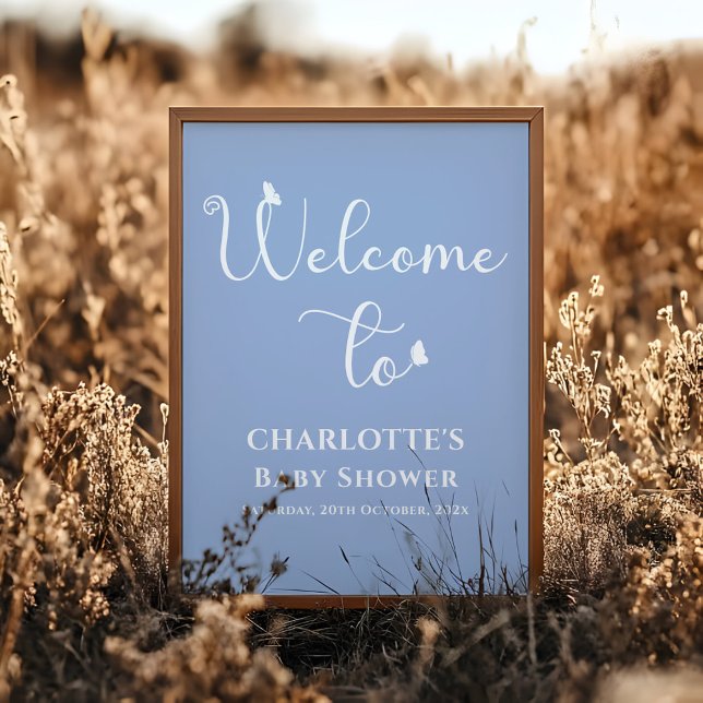 Póster Bienvenidos a Baby Shower a la caligrafía de marip (Subido por el creador)
