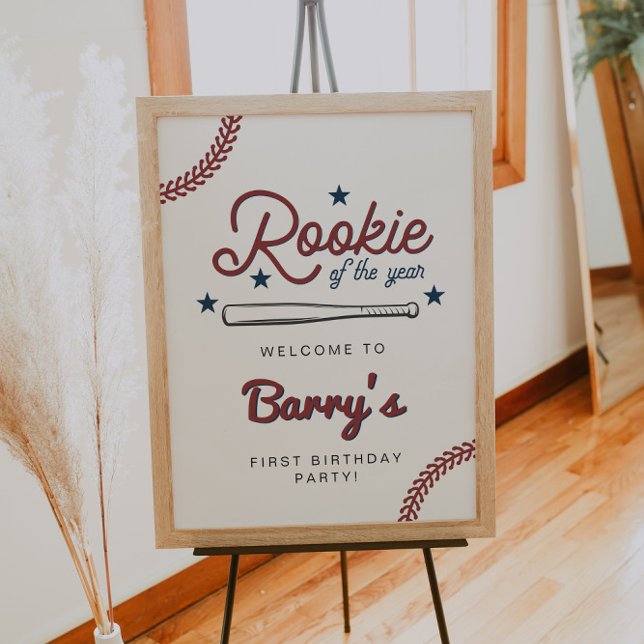 Póster Bienvenidos a BARRY Rookie del Año del Béisbol (Subido por el creador)