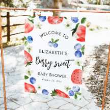 Bienvenidos a Berry Sweet Baby Shower