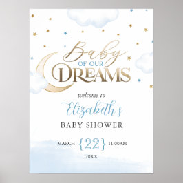 Póster Bienvenidos a Blue Gold Baby of our Dreams