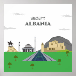 Póster Bienvenidos a Bulgaria