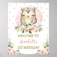 Bienvenidos a cumpleaños con flores rosadas Rubor 
