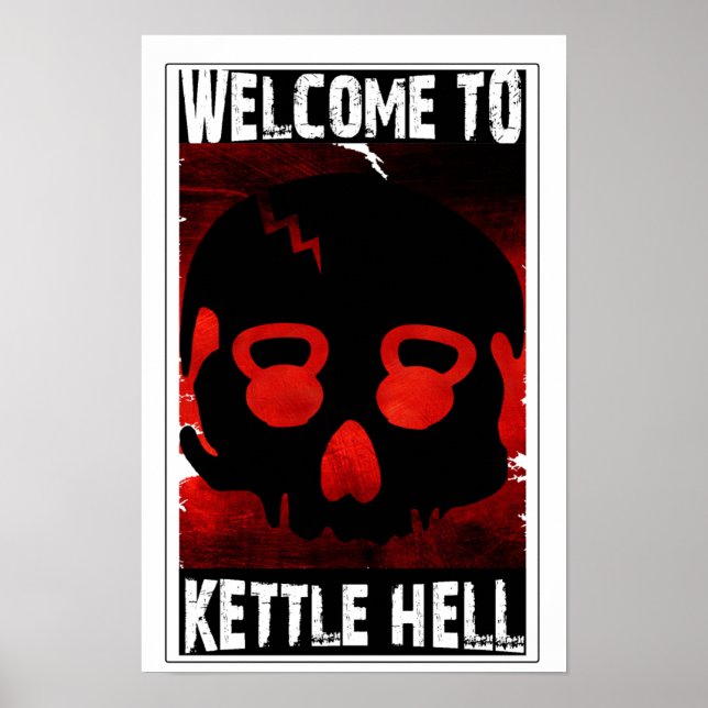 Póster Bienvenidos A Kettle Hell - Poster Del Calavero De (Frente)