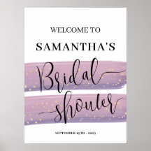 Bienvenidos a la ducha de novias celestes Pastel M