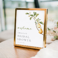 Bienvenidos a la ducha de novias Pear