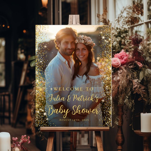 Póster Bienvenidos a la moderna ducha de bebé (Subido por el creador)