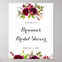 Bienvenidos a la rústica ducha de novias con flore