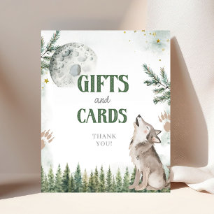 Póster Bienvenidos a la Tarjeta Lobo Empresarial y Regalo