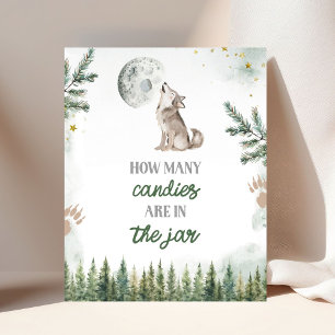 Póster Bienvenidos a la Tarjeta Lobo Empresarial y Regalo