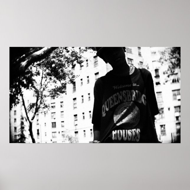 Póster Bienvenidos a las Casas Queensbridge II por Avi Av (Frente)