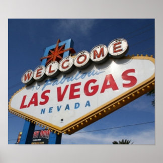 Póster Bienvenidos A Las Vegas