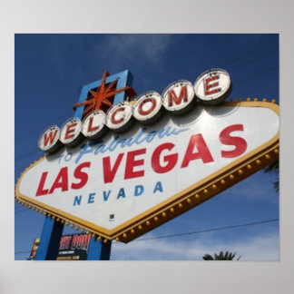 Póster Bienvenidos A Las Vegas
