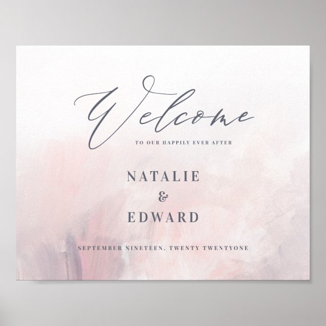 Póster Bienvenidos a nuestro feliz siempre después (Frente)