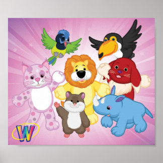 Póster ¡Bienvenidos a Webkinz!
