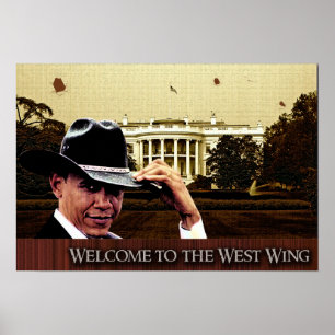 Póster Bienvenidos al ala oeste