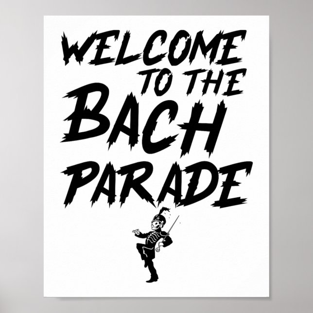 Póster Bienvenidos Al Bach Parade Bride Squad Gothic Bach (Frente)