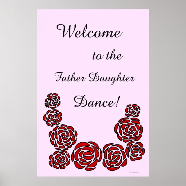 Póster ¡Bienvenidos al baile de la hija del padre! (Frente)