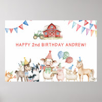 Bienvenidos al Barnyard Party de cumpleaños