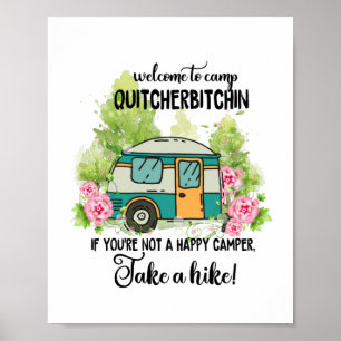 Póster Bienvenidos Al Campamento Quitcherbitchin Mug