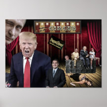 Bienvenidos al Circo — Poster de Trump